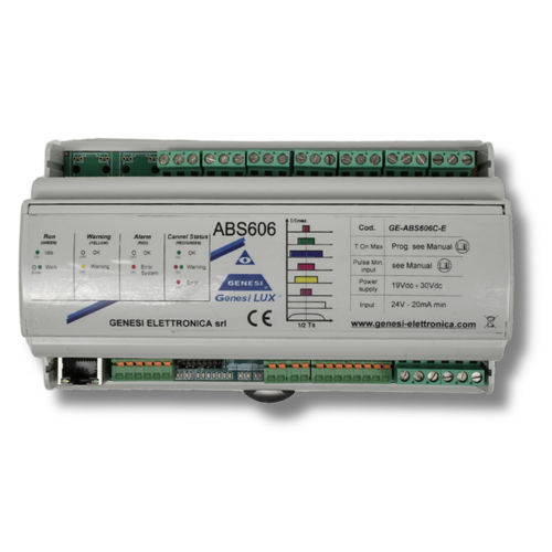 Controlador de alumbrado Ethernet - ABS606 - GENESI ELETTRONICA SRL - USB / EtherCAT / 6 canales