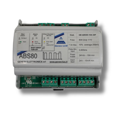 Controlador de alumbrado Ethernet - ABS80 - GENESI ELETTRONICA SRL - USB / EtherCAT / 1 canal