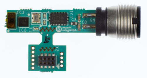Sensor de distancia cilíndrico - MAXREFDES174 - IQ2 Development GmbH & Co. KG - láser / de dimensiones reducidas / robusto