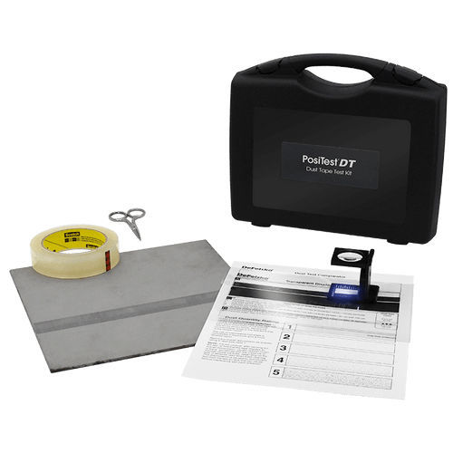 Kit de prueba granulométrico - DTKIT - DeFelsko Corporation - manual / de superficie / de partículas de polvo