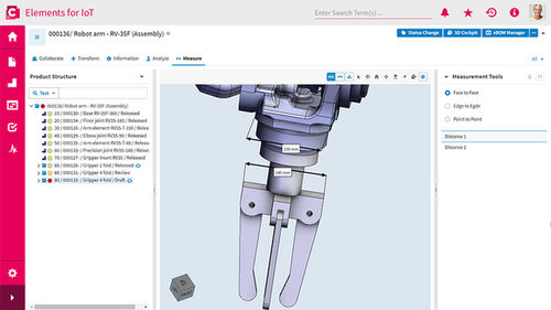 Software de gestión - IoT - CONTACT Software GmbH - de programación / de creación de gemelo digital / PLM