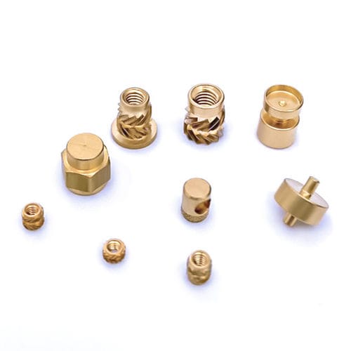 Mecanizado torneado de insertos - EXCEL COMPONENTS MFG - latón / CNC / de precisión