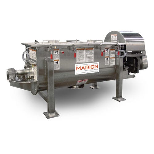 Mezcladora de cinta - Marion Process Solutions - horizontal / batch / de polvo