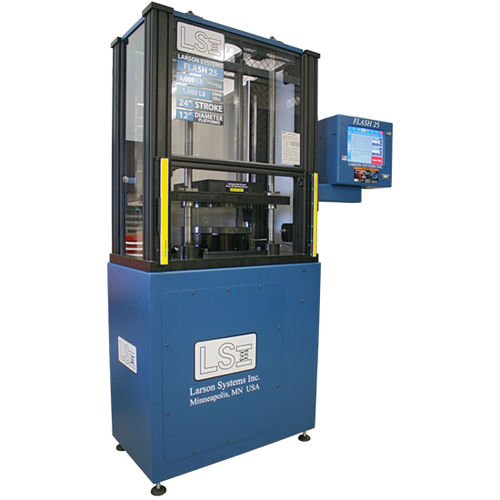 Máquina de prueba de compresión - FLASH 25 - Larson Systems Inc. - de tracción / motorizada / para muelles