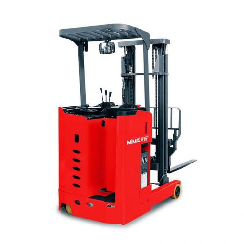 Carretilla retráctil alimentada por batería - MF series - MiMA electric forklift - para conductor de pie / para pasillos estrechos