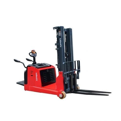Apiladora alimentada por batería - MBB20 - MiMA electric forklift - con plataforma para el operador / para almacén / de manipulación