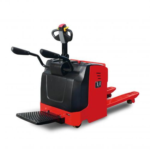 Transpaleta eléctrica - ME series - MiMA electric forklift - con plataforma para el operador / de manipulación / para almacén