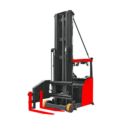 Apiladora para pasillos estrechos - MCA16 - MiMA electric forklift - alimentada por batería / con operador sentado de lado / para palés