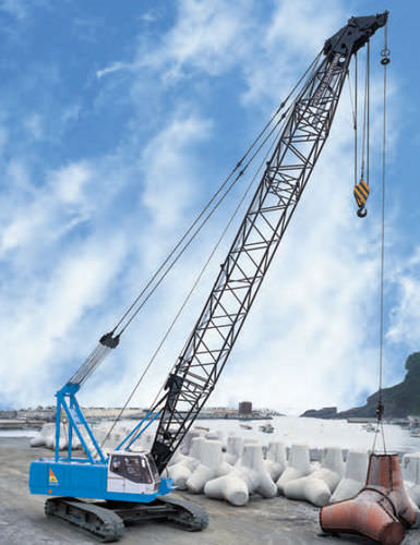 Grúa con orugas - SCX700 - Sumitomo Heavy Industries Construction Crane - en celosía / de elevación / hidráulica