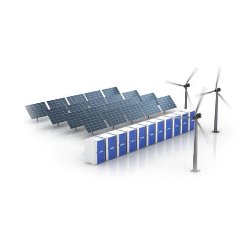 Sistema de almacenamiento de energía de iones de litio - Contemporary Amperex Technology - para aplicaciones solares / fuera de red