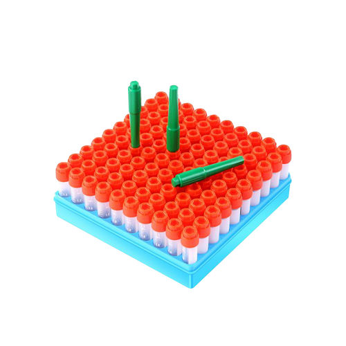 Probeta de laboratorio - Qingdao Haier Biomedical Co.,Ltd - de crioalmacenamiento / de plástico