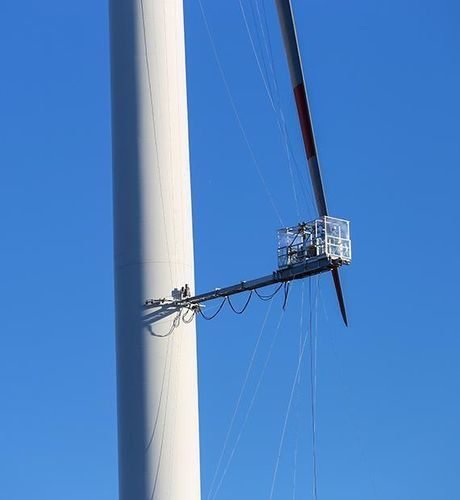 Plataforma de trabajo - SOFIT-Z3 - Ficont Industry (Beijing) Co., Ltd. - suspendida / para aerogenerador / portaoperador