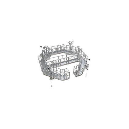Plataforma de trabajo - CP4-500 - Ficont Industry (Beijing) Co., Ltd. - suspendida / para obra / portaoperador