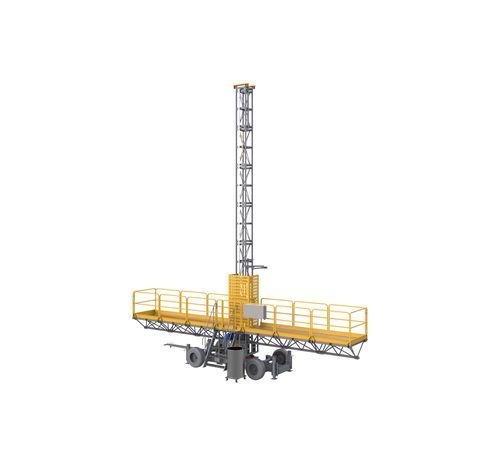 Plataforma sobre mástil de un mástil - MC Series - Ficont Industry (Beijing) Co., Ltd. - de doble mástil / de cremallera