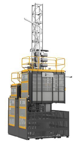 Ascensor de cremallera - CH Series - Ficont Industry (Beijing) Co., Ltd. - eléctrico / motorizado / para el sector de la construcción