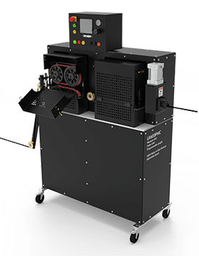 Instrumento de medida de la longitud de cable - LR600-PMC - Taymer - electroquímico / de proceso / con ruedas
