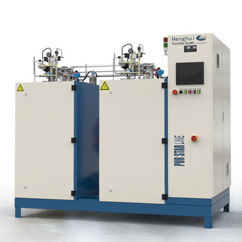 Unidad de mezcla y de dosificación para resina epoxi - ZHEJIANG HENGHUI MACHINERY CO.,LTD - de colores / para espuma PU / con bomba a pistón
