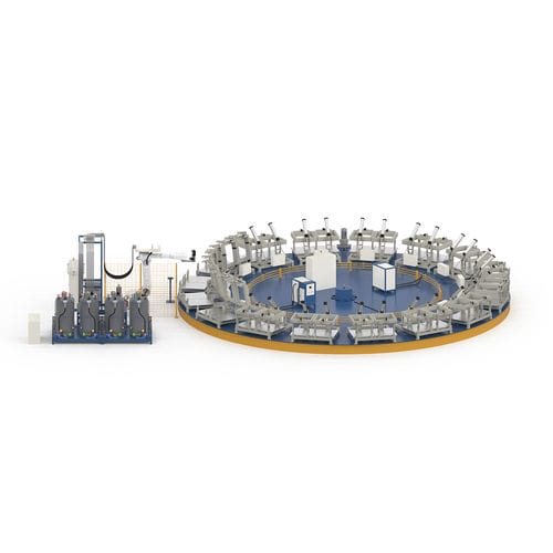 Línea de producción automática - Disc - ZHEJIANG HENGHUI MACHINERY CO.,LTD - continua / de alta velocidad / controlada por PLC
