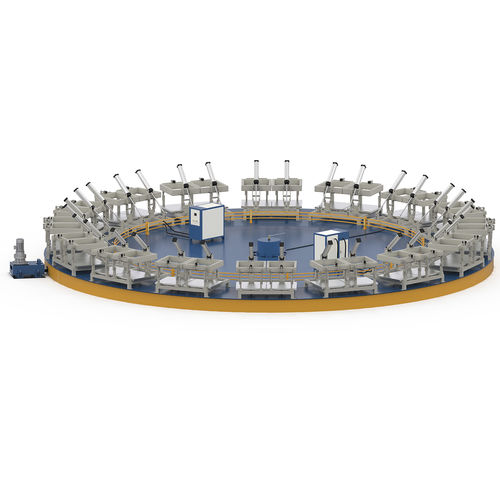 Línea de producción automática - Disc shape - ZHEJIANG HENGHUI MACHINERY CO.,LTD - continua / de alta velocidad / modular
