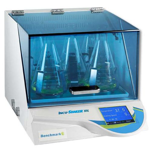 Incubadora con agitación - INCU-SHAKER™ - BENCHMARK SCIENTIFIC - de laboratorio / horizontal / para microplacas