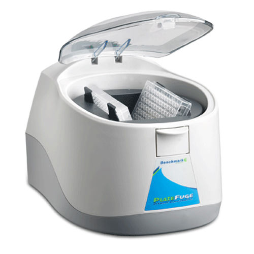 Microcentrífuga para microplacas - PLATEFUGE™ - BENCHMARK SCIENTIFIC - de mesa / de carga superior