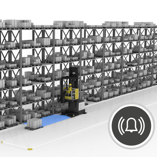 Sistema de seguridad anticolisión - ELOassist - ELOKON GmbH - para carretilla elevadora / para almacén / para zona de visibilidad limitada