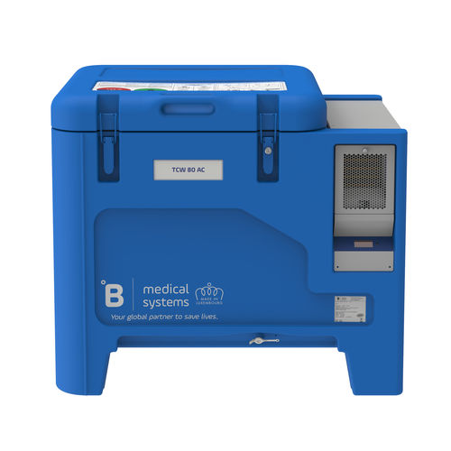 Frigorífico para vacunas - TCW80AC - B Medical Systems - resistente al agua / CEM / para entorno difícil
