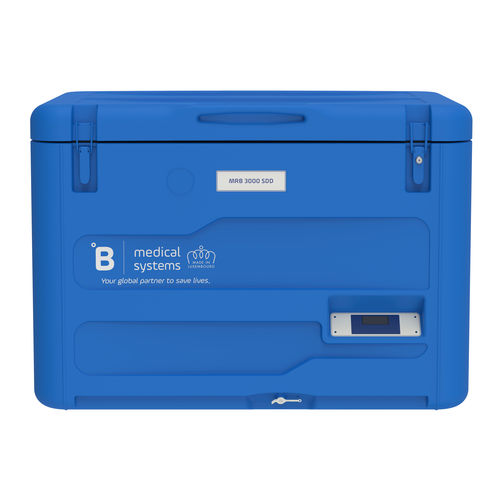 Frigorífico para banco de sangre - MRB3000SDD - B Medical Systems - de tipo arcón / resistente al agua