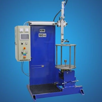 Máquina de chapado por soldadura MIG-MAG - NAO 4-2 - KSK - 4 ejes / controlada por PLC / con apriete neumático