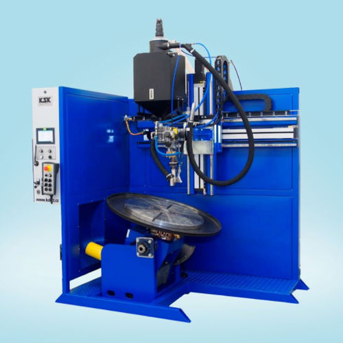 Máquina de chapado por soldadura 5 ejes - NAO 4-3 UP - KSK - controlada por PLC