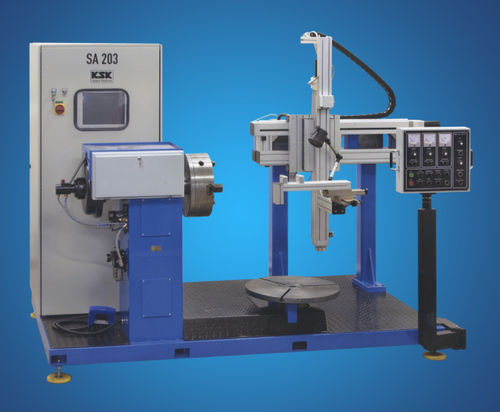 Máquina de soldar MIG - SA 203 - KSK - automática / neumática / programable