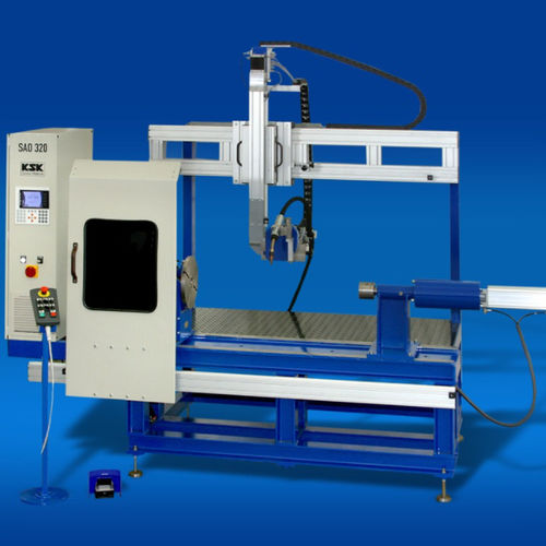 Máquina de soldar MIG - SAO 320 - KSK - TIG / automática / neumática
