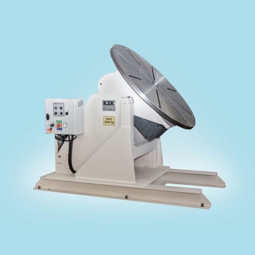 Posicionador manual - PO 2000 S - KSK - rotativo / de pieza