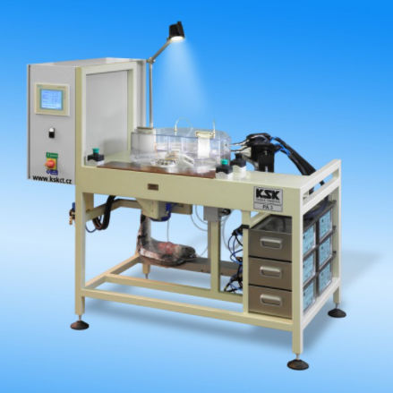 Máquina de soldadura blanda de inducción - PA 3 - KSK - automática / eléctrica