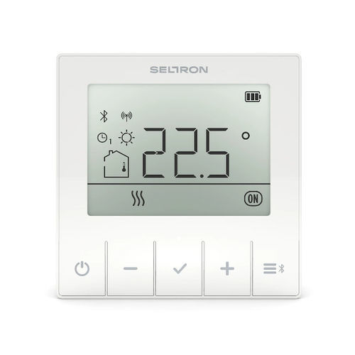 Termostato de pared - RT1B - Seltron - 230 V CA / de plástico / IP20