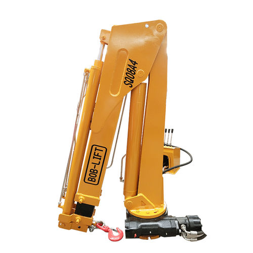 Grúa montada sobre camión - SQ08ZA3 - BOB-LIFT - articulada / para obra / de elevación