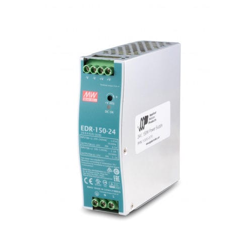 Alimentación eléctrica en riel DIN - PS series - Applied Motion Products - AC/DC / regulada / conmutada