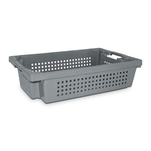 Cajón apilable - Lisbox 2202 - COMERCIAL BAQUELITA SL - de PEHD / para almacenamiento / encajable