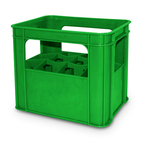 Cajón de PEHD - Grade BL5 - COMERCIAL BAQUELITA SL - industrial / para botellas / apilable