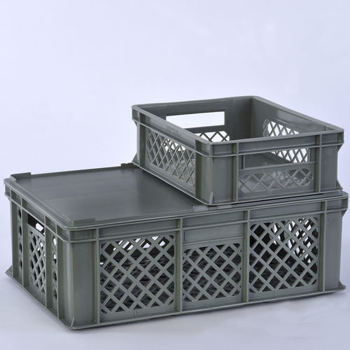 Cajón de polietileno - Lisbox 1502 - COMERCIAL BAQUELITA SL - de PEHD / de transporte / para almacenamiento