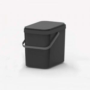 Contenedor de residuos de PP - ecosmart  - COMERCIAL BAQUELITA SL - para residuos domésticos / con tapa