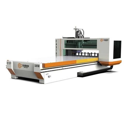 Centro de mecanizado CNC 3 ejes - Castor - Oemak Machine - vertical / para madera / para compuestos