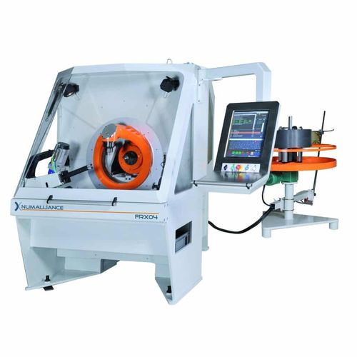 Máquina curvadora eléctrica - FRX04 - NUMALLIANCE - de cables / CNC / de formado