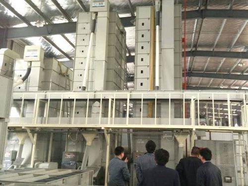 Secadora de granos de aire caliente - SM series - Henan SRON SILO ENGINEERING Co., Ltd - de trigo / de maíz / de acero inoxidable