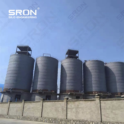 Silo empernado - Henan SRON SILO ENGINEERING Co., Ltd - soldado / cilindricocónico / con fondo inclinado