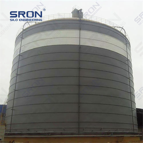 Silo flexible - Henan SRON SILO ENGINEERING Co., Ltd - empernado / soldado / con fondo plano