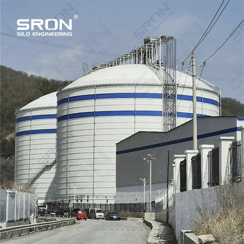 Silo empernado - Henan SRON SILO ENGINEERING Co., Ltd - soldado / con fondo plano / con fondo vibratorio
