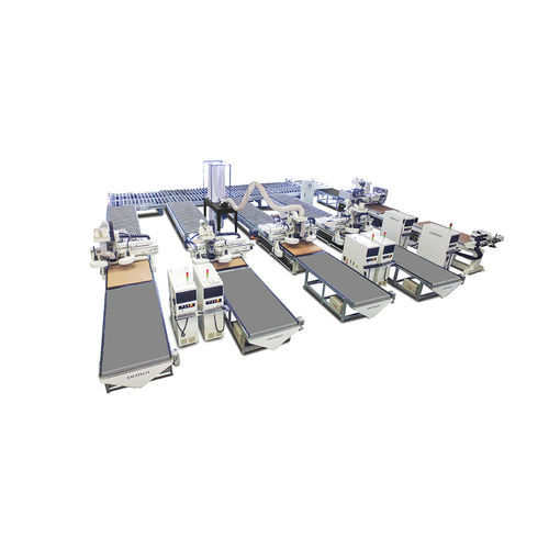 Línea de producción de productos de madera - Jinan Singhui Cnc Technology Co., Ltd. - automática / para la industria de la madera