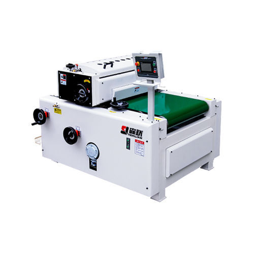 Máquina de barnizar UV - SL-TRFT - Chengdu Senlian Woodworker Machinery Co., Ltd. - de rodillos / de acero inoxidable