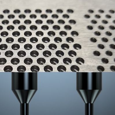 Rejilla calibrada electrosoldada plana - Advanced Engineering Wedge Wire - bicilíndrica / perforada / para la industria alimentaria y de la bebida